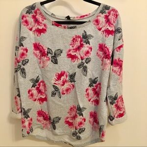 Floral Sweatshirt